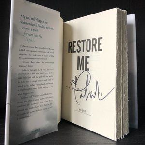 Autographed Copy of Restore Me by Tahereh Mafi